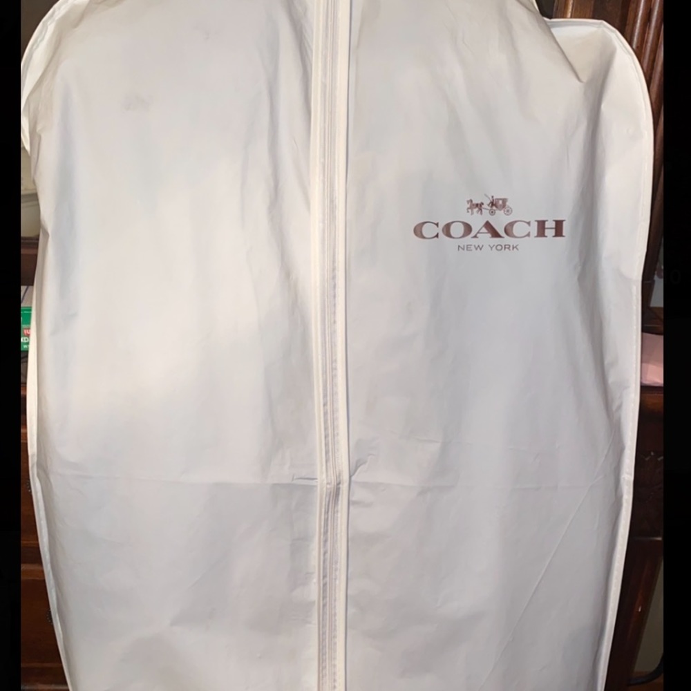 Coach New York Plaid Long Peacoat!!